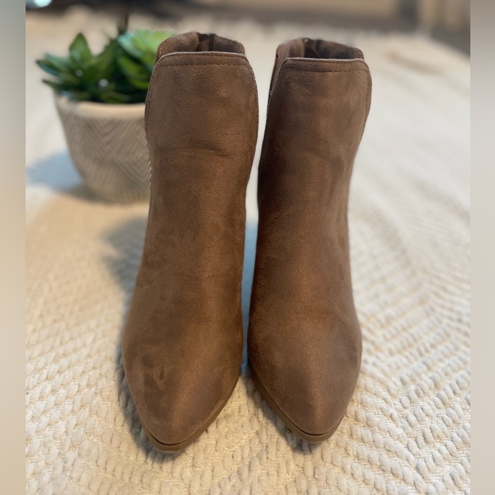 Top Moda side slit booties